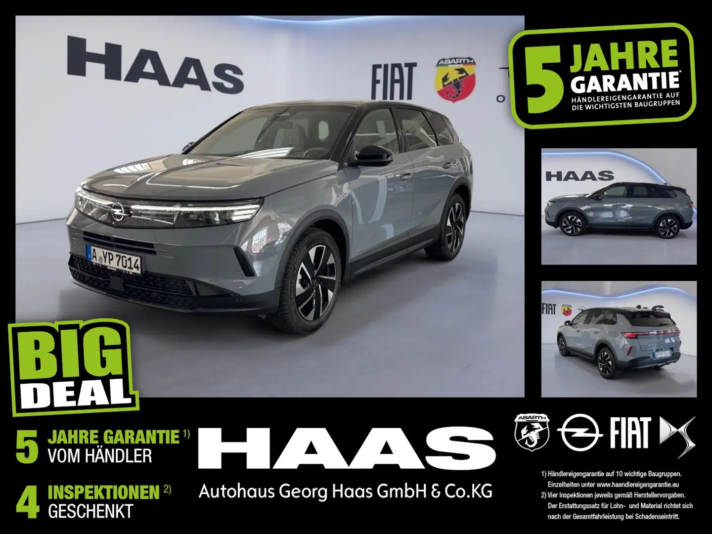 Opel Grandland Hybrid Allwetterreifen, HUD, 360 Kamera - 1