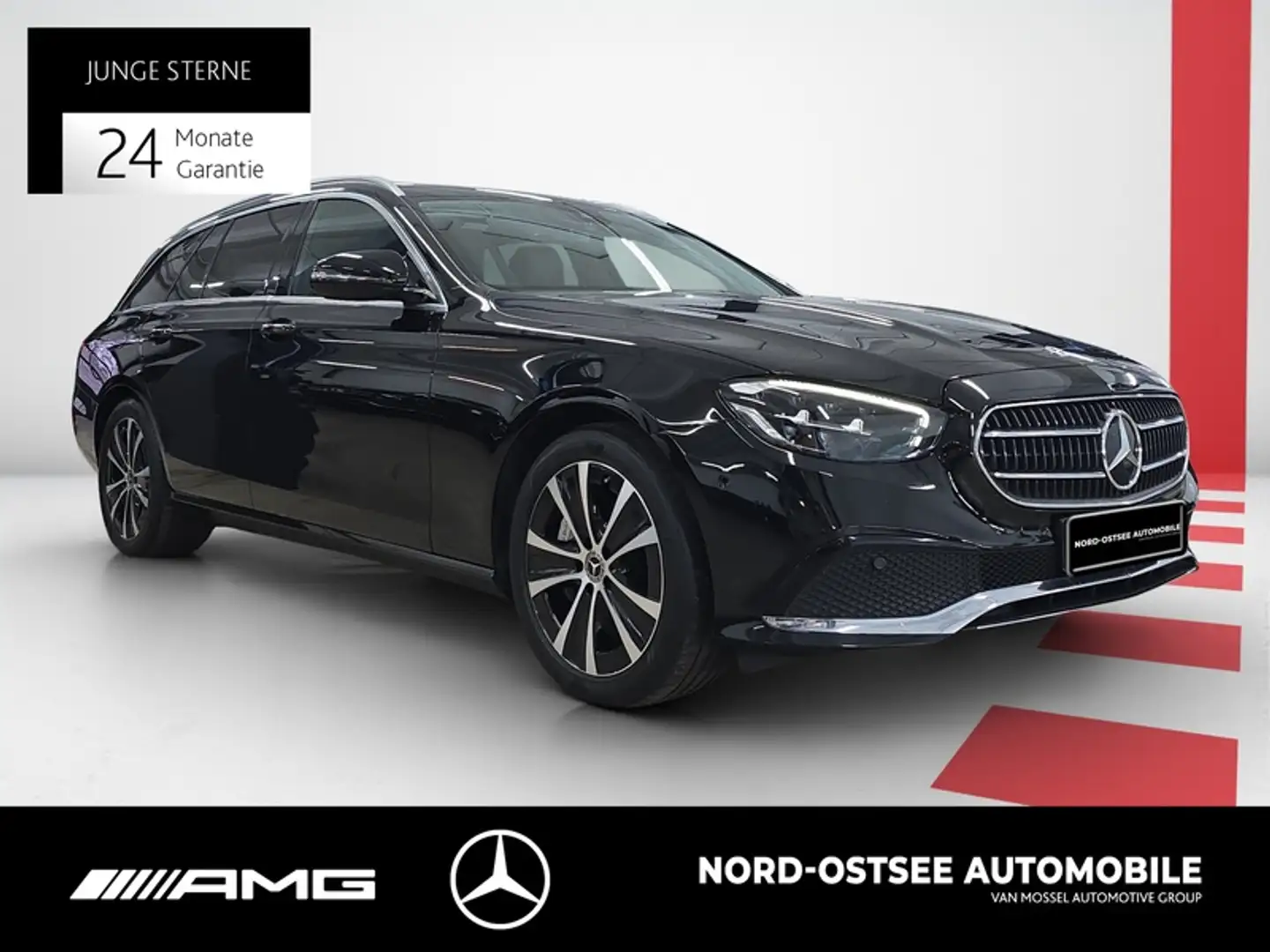 Mercedes-Benz E 300 de T AVANTGARDE AHK KAMERA 9G WIDESCREEN Noir - 2