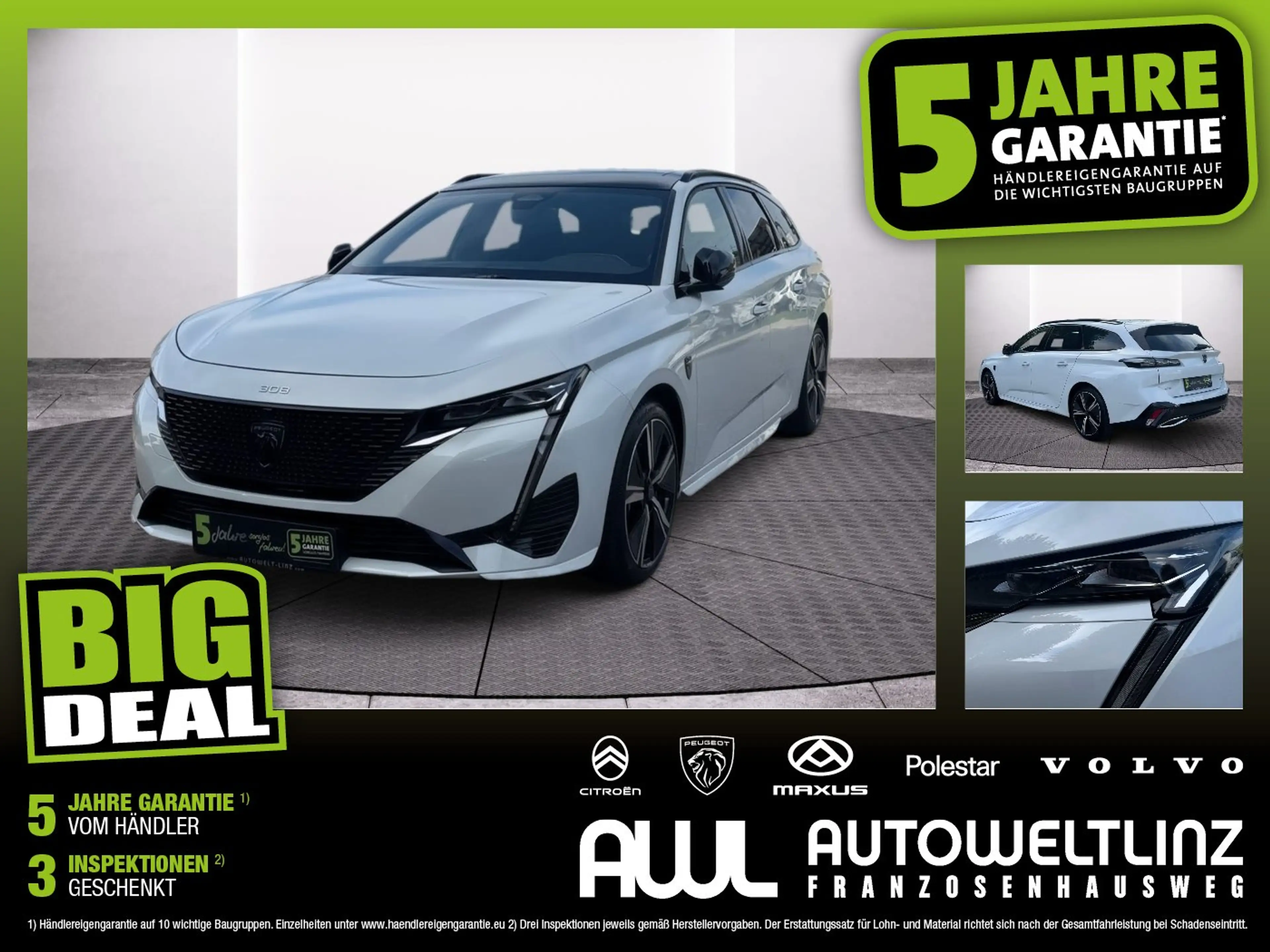 Peugeot 308 SW Hybrid 145 e-DSC6 GT ACC+LED+Navi+Kam.