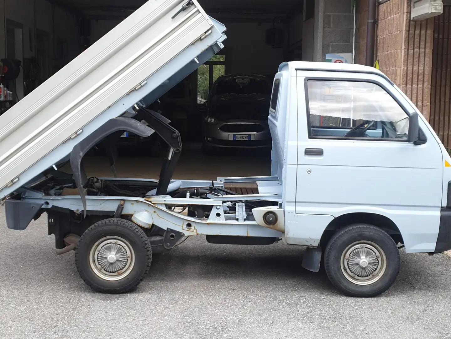 Piaggio Quargo PORTER ribaltabile Albastru - 1