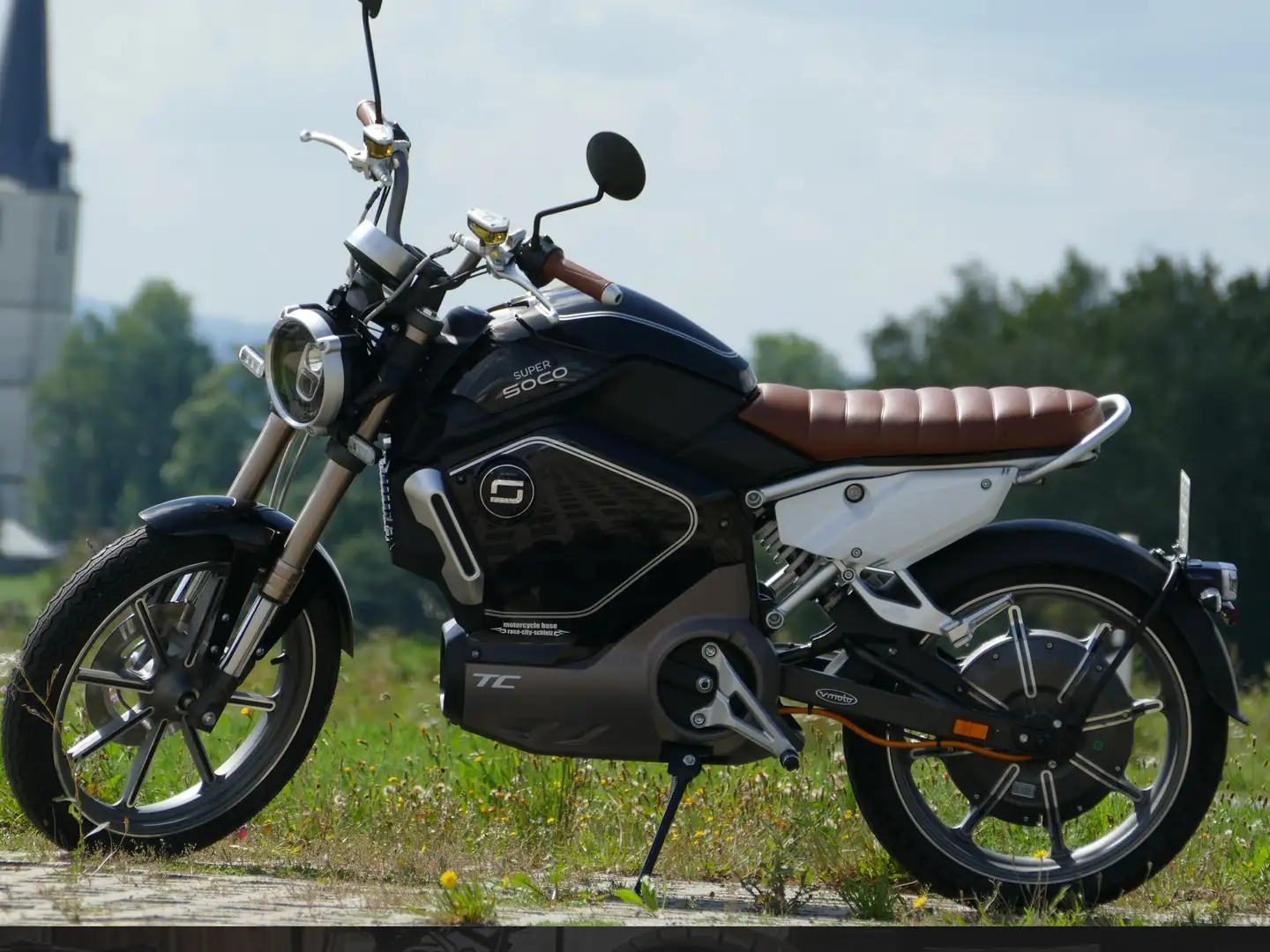 Super Soco TC Elektromotorrad Schwarz - 1