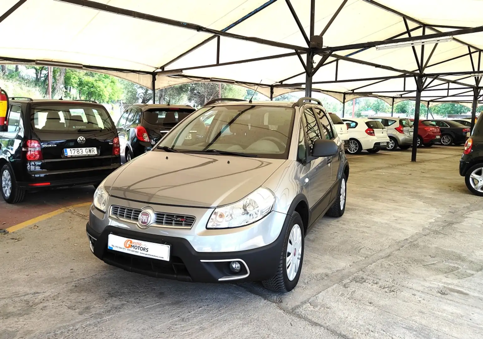 Fiat Sedici 2.0Mjt Emotion 4x4 Gris - 2