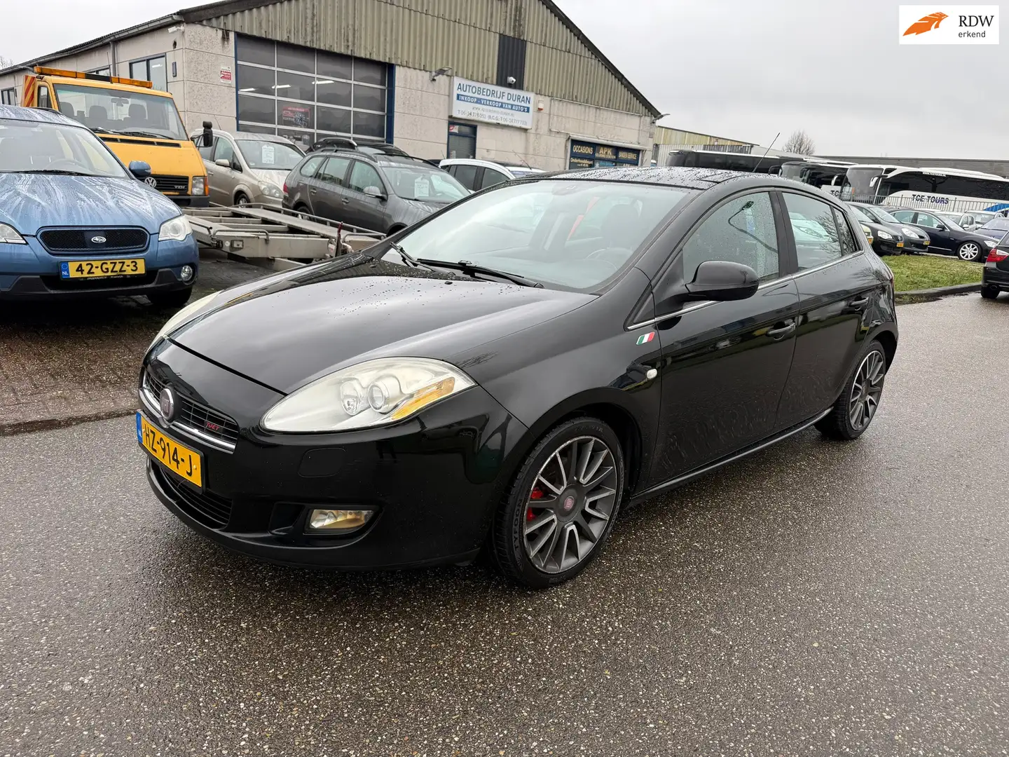 Fiat Bravo 1.4 T-Jet Emotion NAV.+ Clima Bj:2008 Schwarz - 1