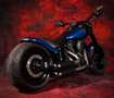 Harley-Davidson Fat Boy S 260 Schwarz&laut Umbau Kess o. Jekil Noir - thumbnail 1