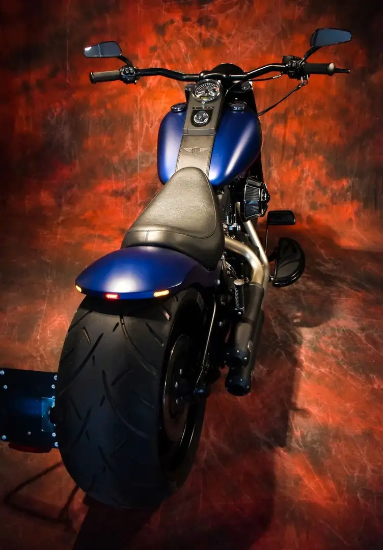 Harley-Davidson Fat Boy S 260 Schwarz&laut Umbau Kess o. Jekil Noir - 2