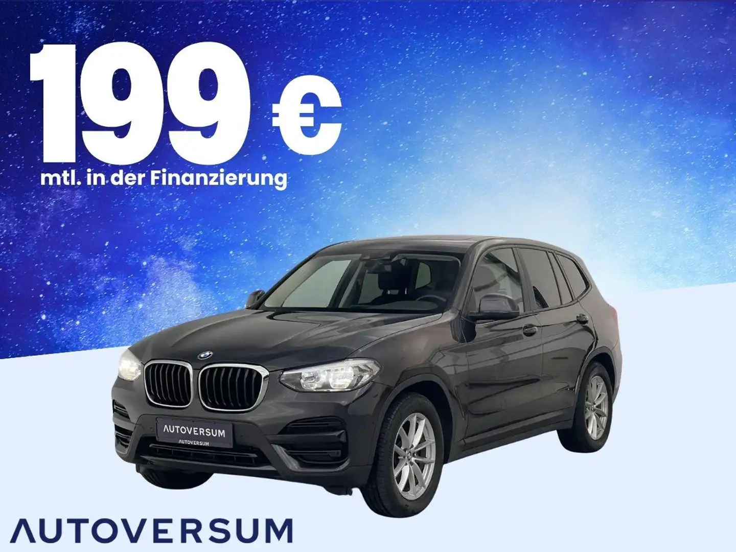 BMW X3 20i xDrive Advantage *LED*SHZ*PANO*TEMP*VIRT* Grau - 1
