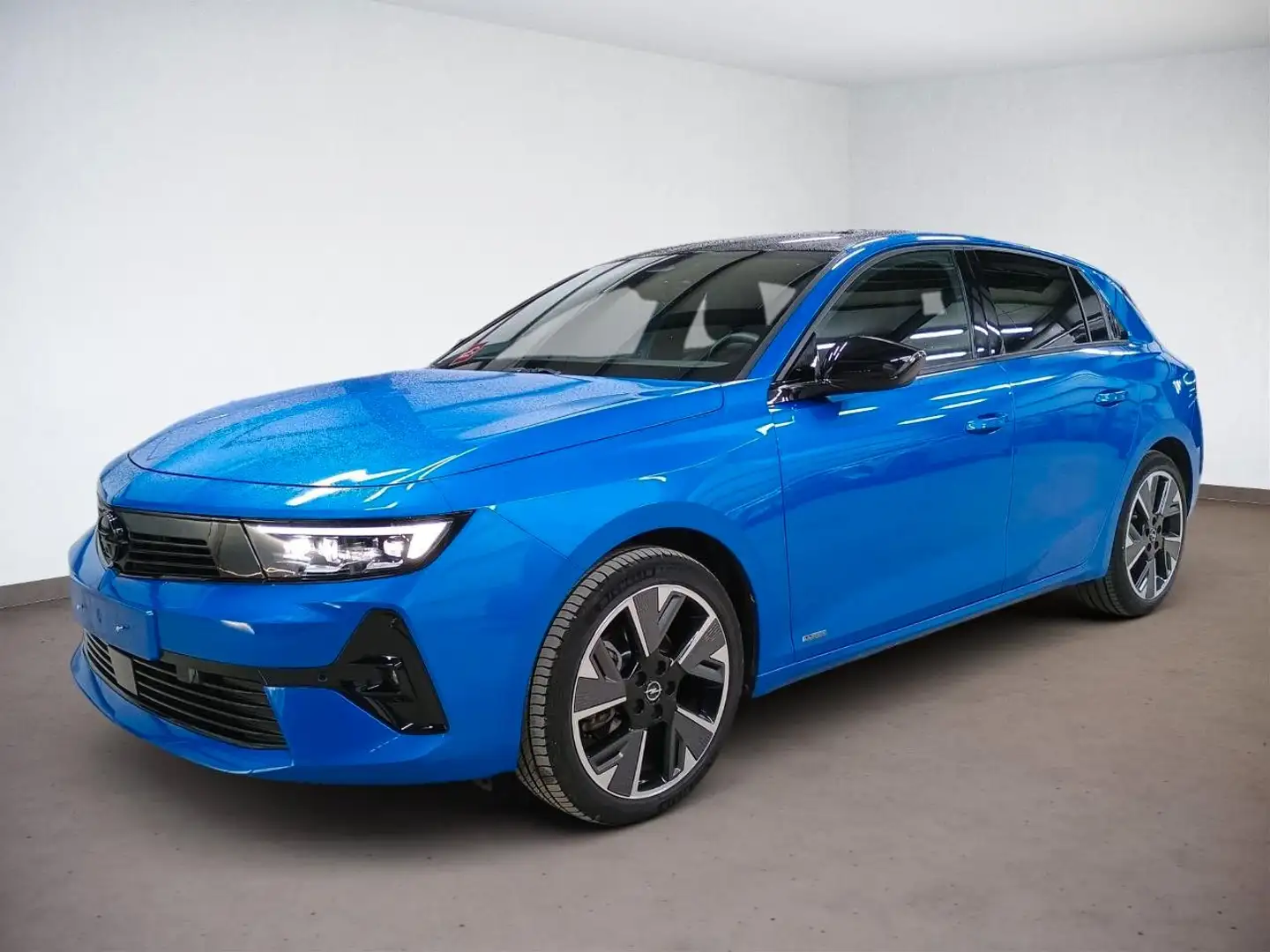 Opel Astra electric GS*ULTIMATE*PANO*MATRIX*HUD*NAVI* Blau - 1