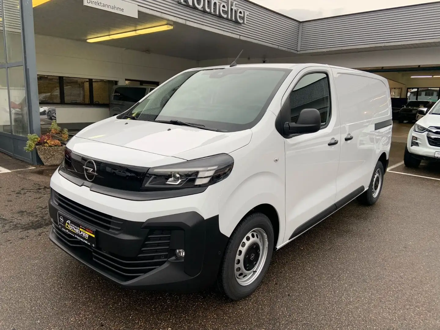 Opel Vivaro Kasten Basis M HECKKLAPPE Weiß - 2