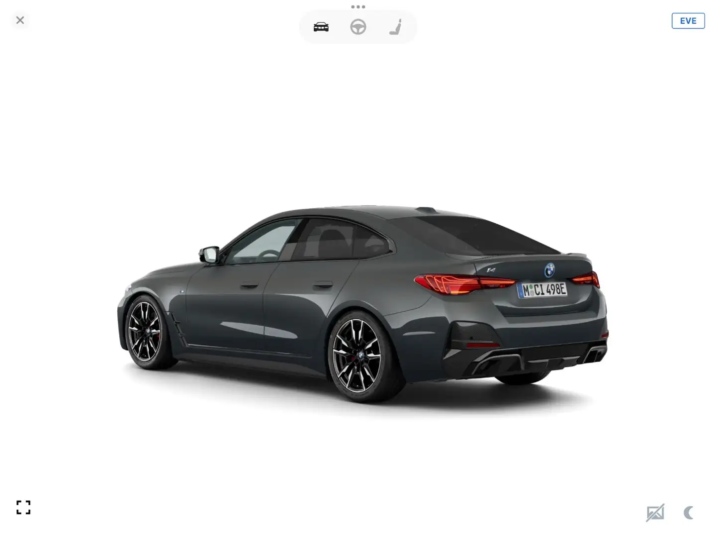 BMW i4 M50 xDrive Gran Coupé NaviProf*Harman*Glasd. Grau - 2