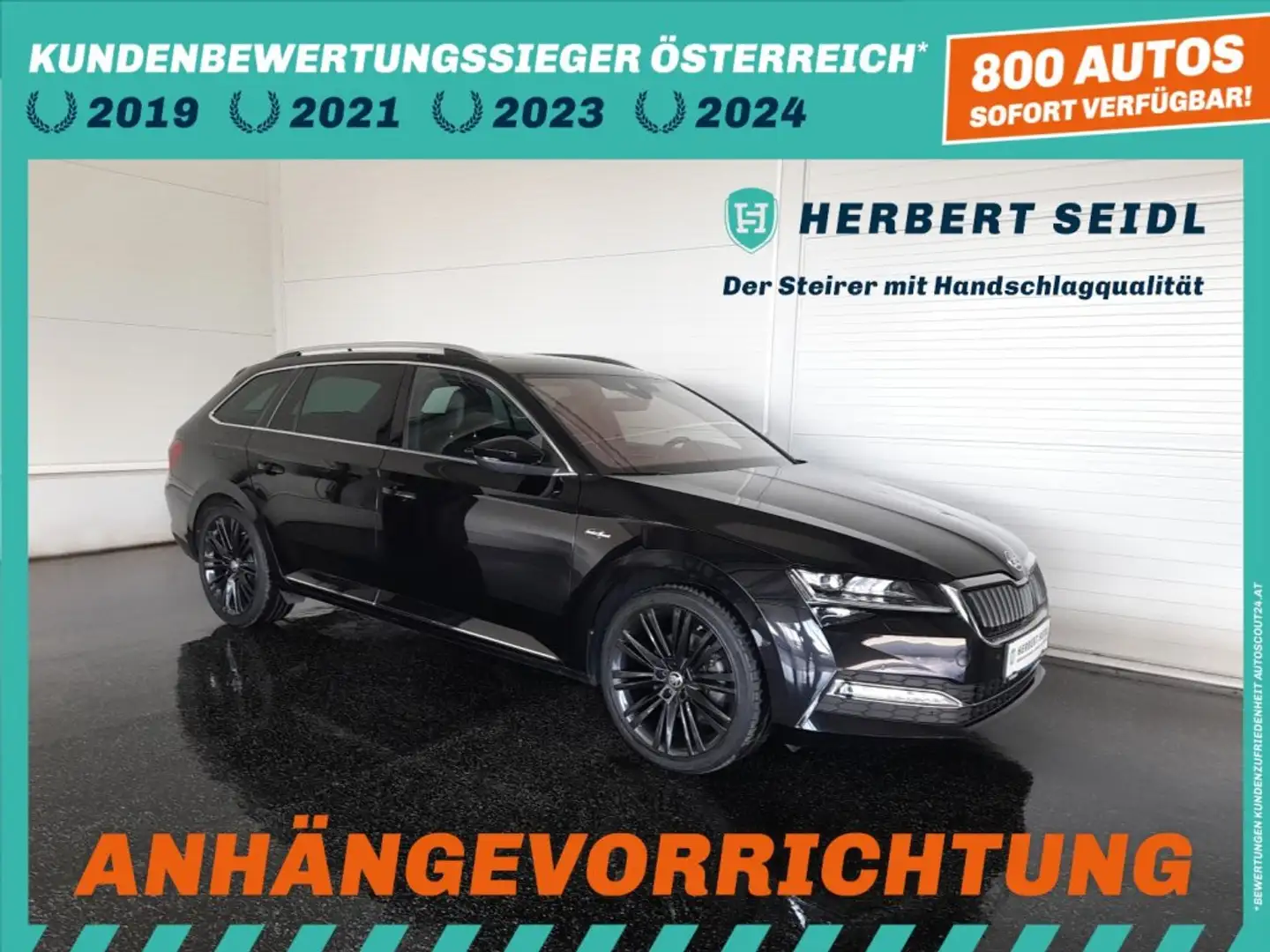 Skoda Superb Combi *L & K* PHEV DSG *SKY / LEDER MIT BELÜFTUNG / STANDHZG / MATRIX-LED / DCC / 19 ZOLL / VIRTUELL / AHV & 360° KAMERA* Schwarz - 1