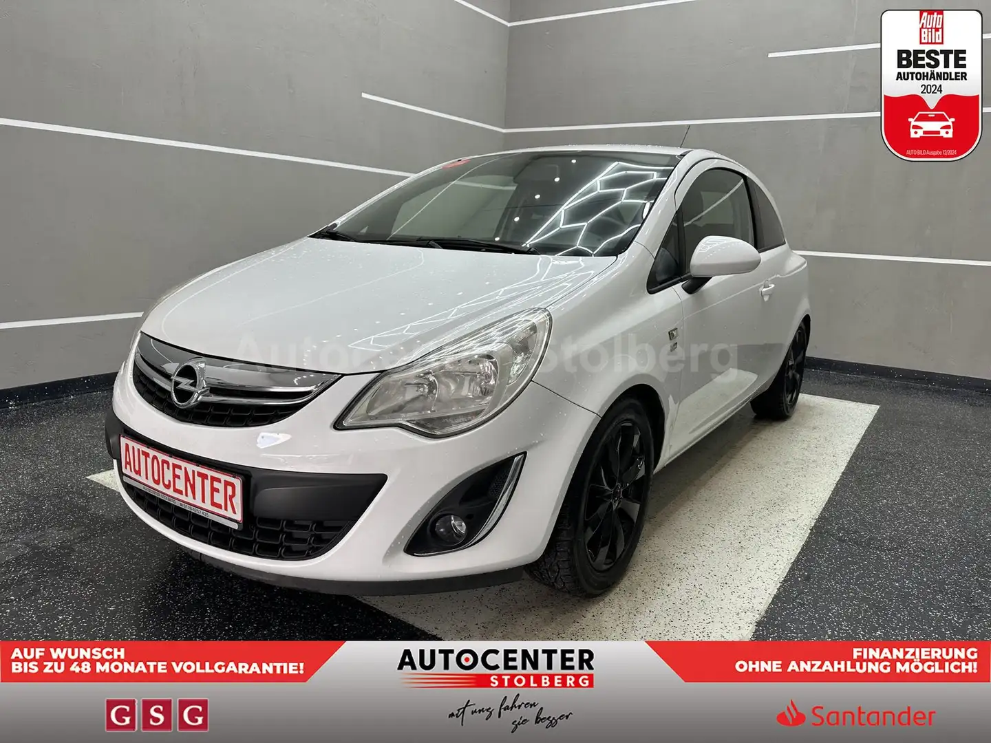 Opel Corsa 150 Jahre Opel "KLIMA-SITZH-MULTI-ALU" Blanc - 1