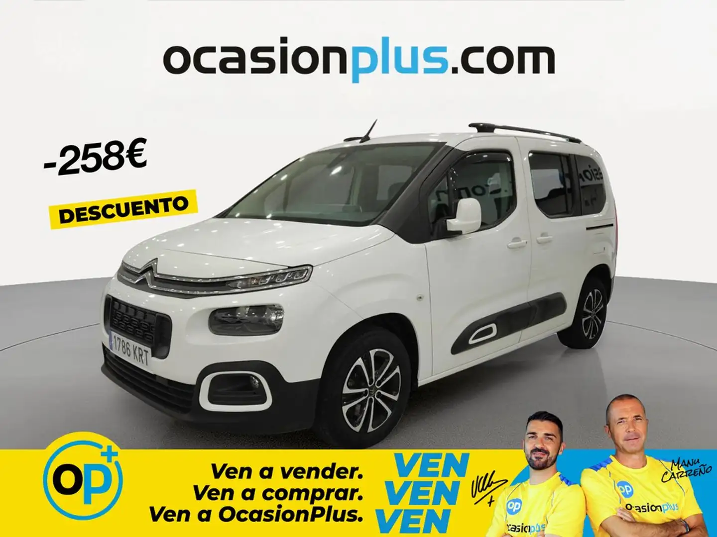Citroen Berlingo BlueHDi S&S Talla M Shine 130 Blanco - 1