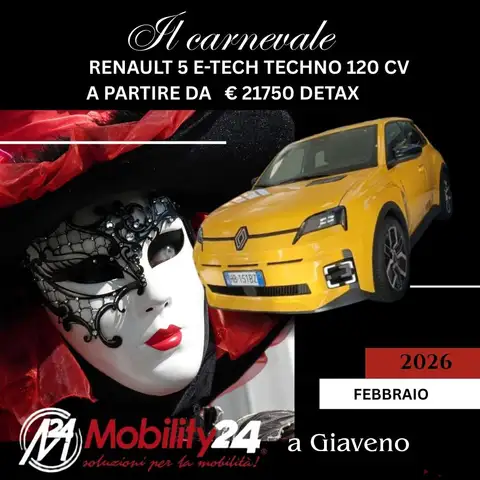 Renault R 5 RENAULT 5 E-TECH 120 CV ALLESTIMENTO TECHNO A PAR