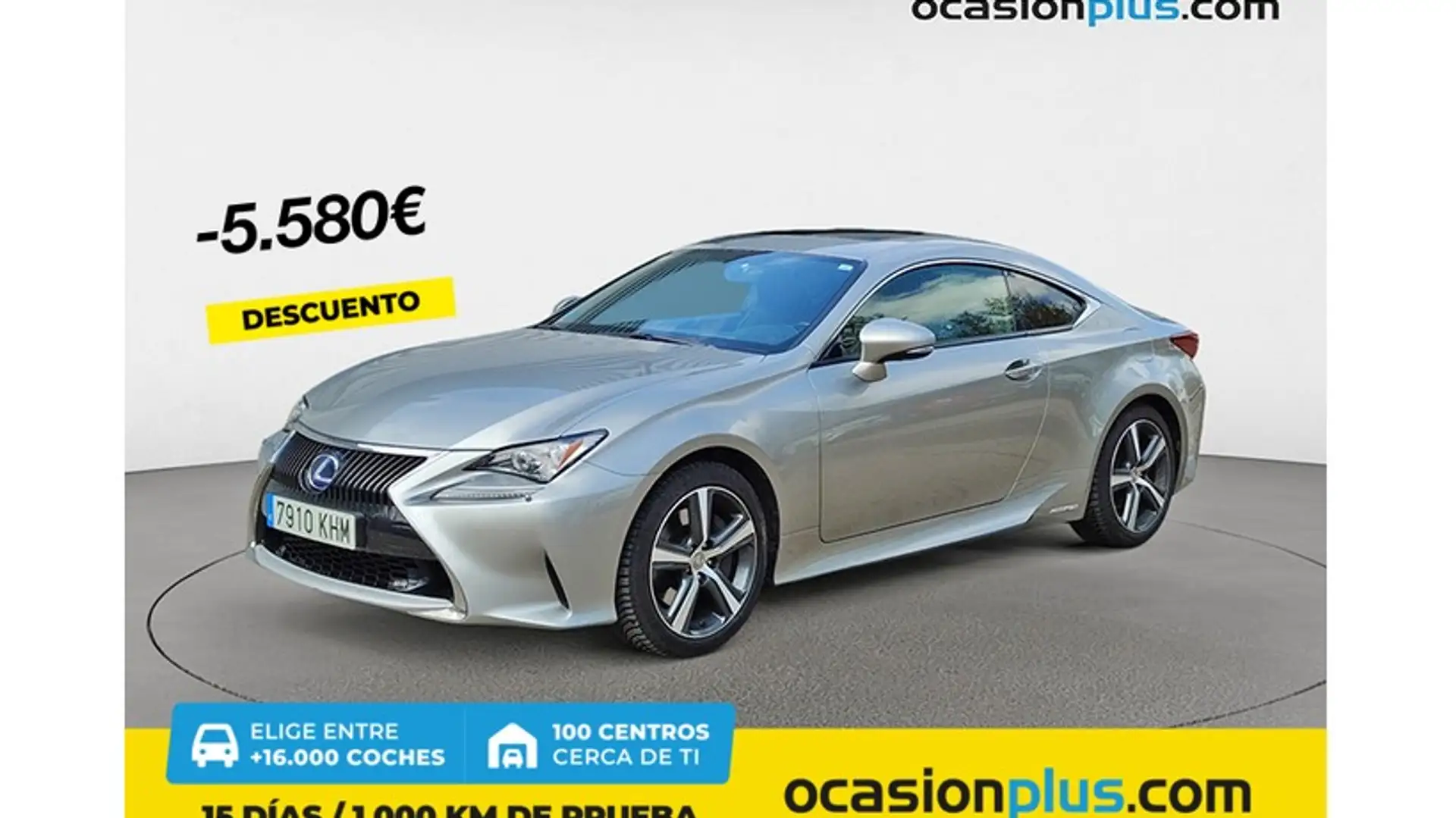 Lexus RC 300h Executive Gris - 1