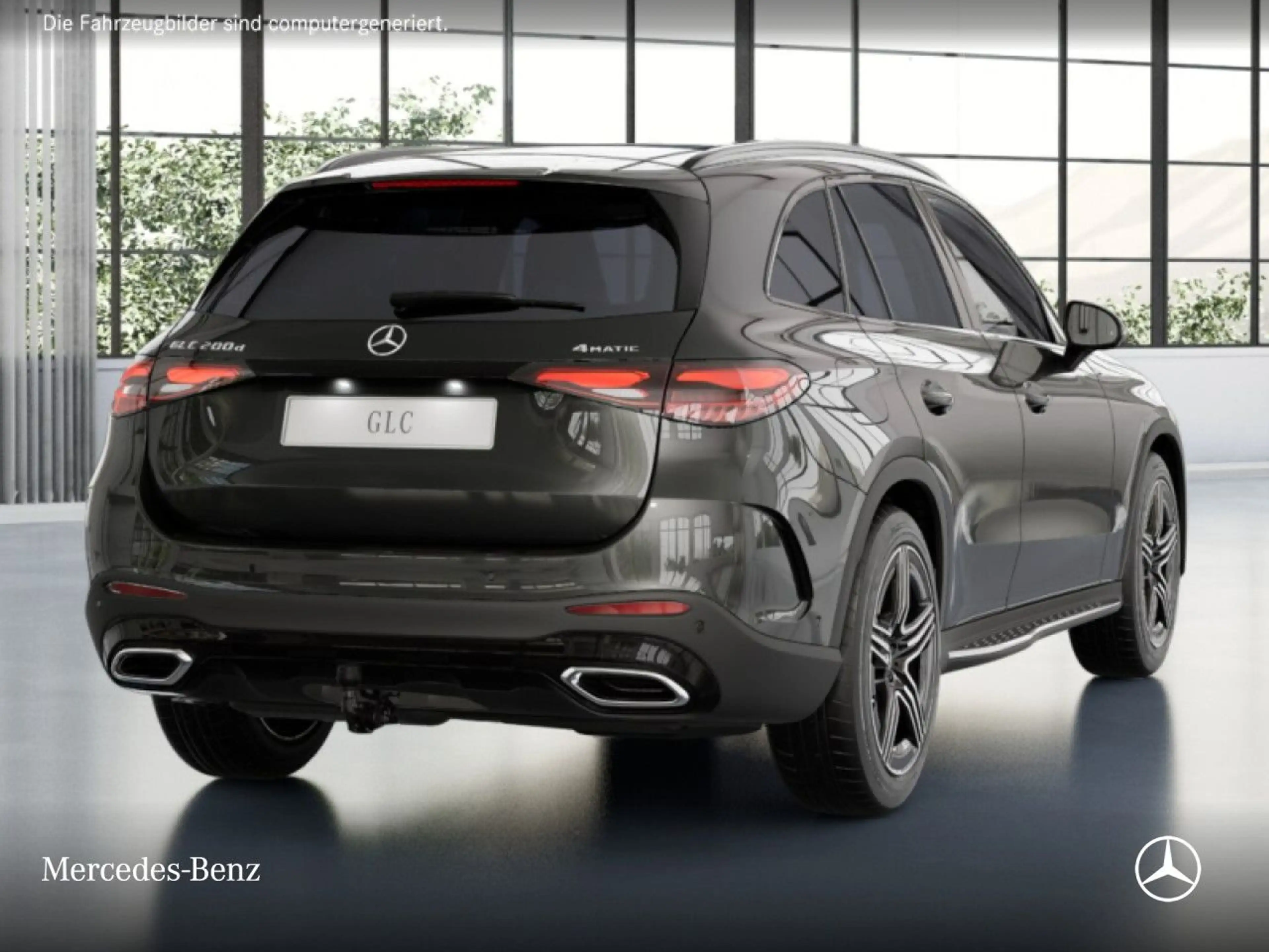 Mercedes-Benz GLC 200 d 4M AMG+NIGHT+PANO+360+AHK+LED+TOTW+9G — photo 4