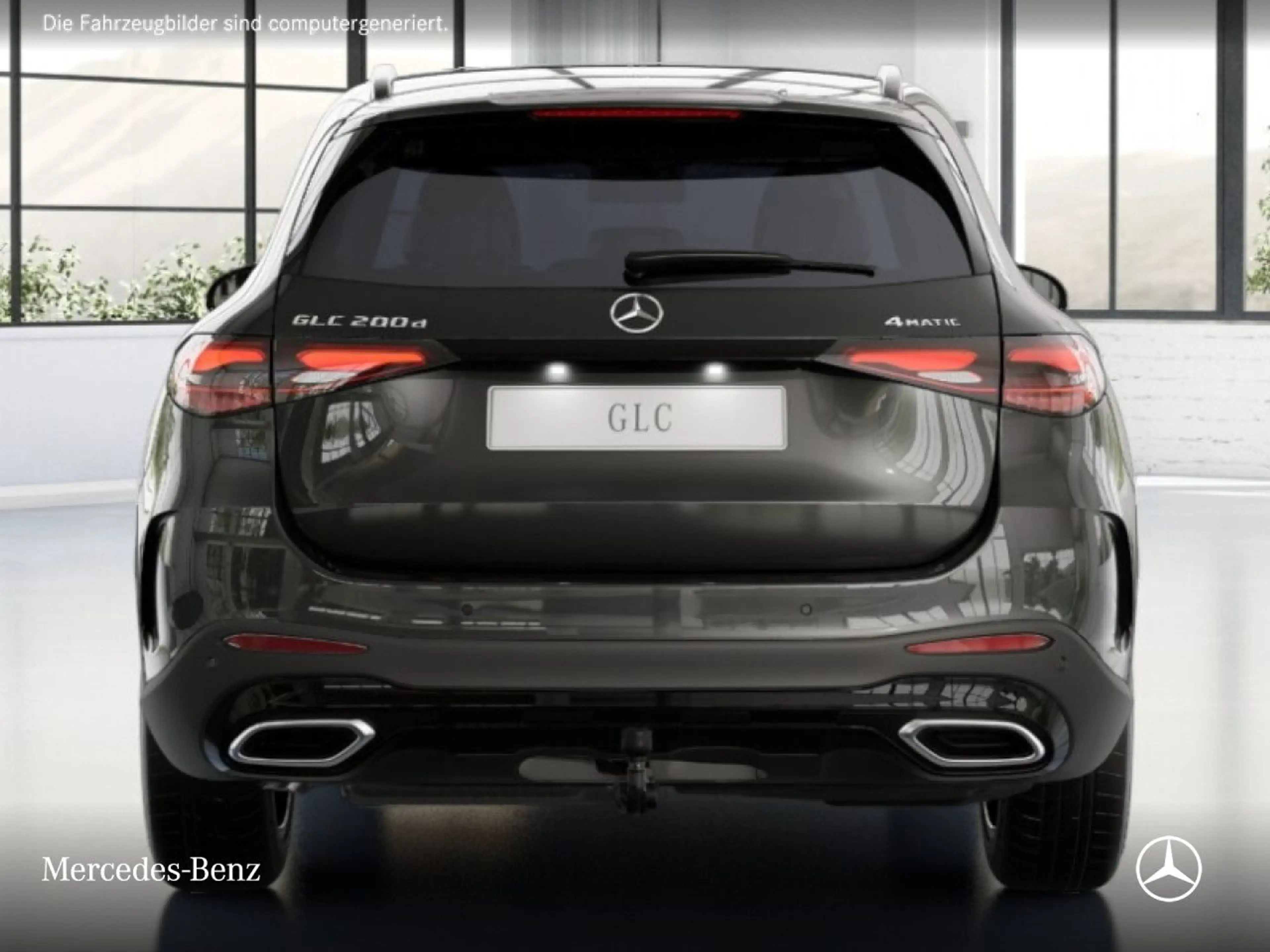 Mercedes-Benz GLC 200 d 4M AMG+NIGHT+PANO+360+AHK+LED+TOTW+9G — photo 7