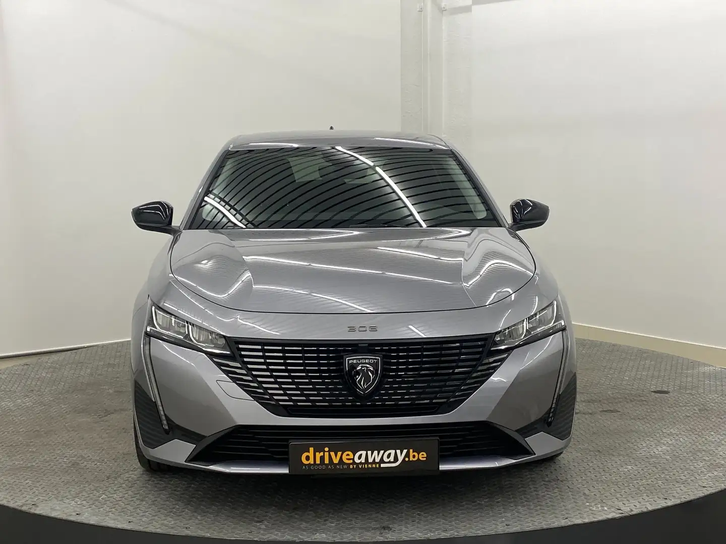 Peugeot 308 130 EAT8 Allure Pack met heel weinig km engarantie Argent - 2