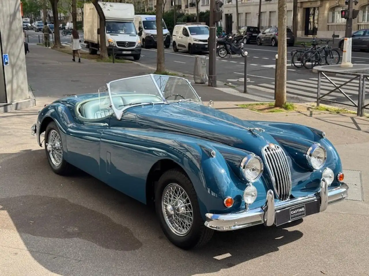 Jaguar XK 140 roadster, foto 3