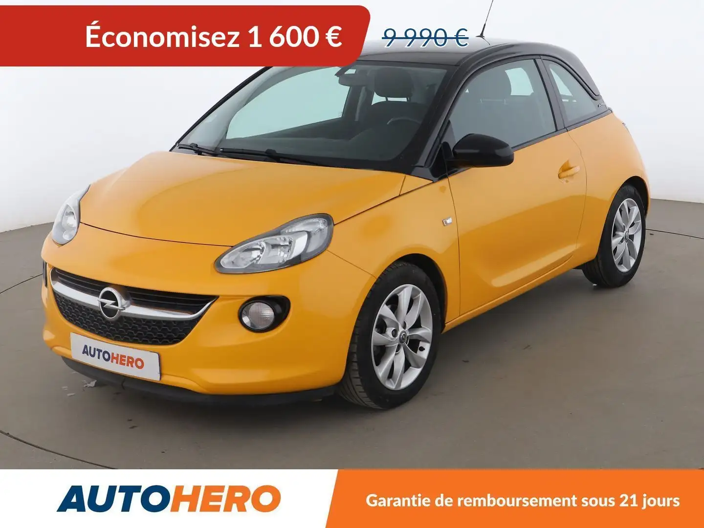 Opel Adam 1.4 Twinport Unlimited Jaune - 1