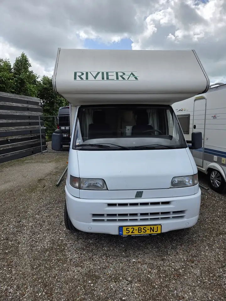 Fiat ducato camper, met zonnepanelen en dakairco, foto 1
