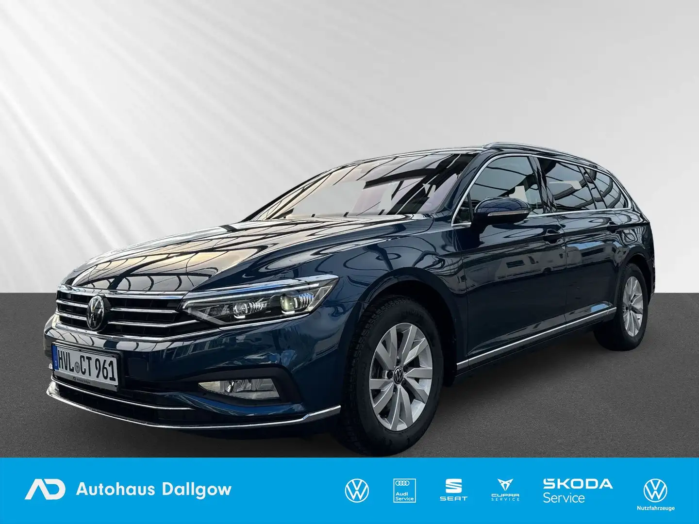 Volkswagen Passat Variant Passat Elegance 1.5 TSI Business Navi+Alarm+AHK+ Blau - 1