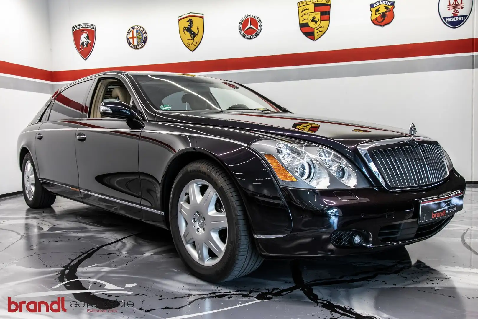 Maybach 62 / exkl. Ausstattung / 40k Euro investiert Zwart - 2