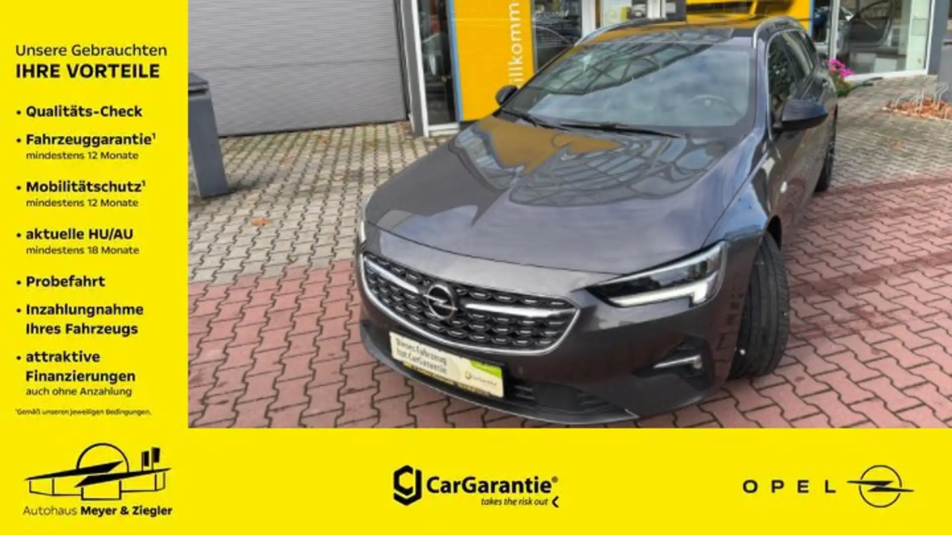 Opel Insignia Business 4x4 AHZV, LED, SHZ Grau - 1