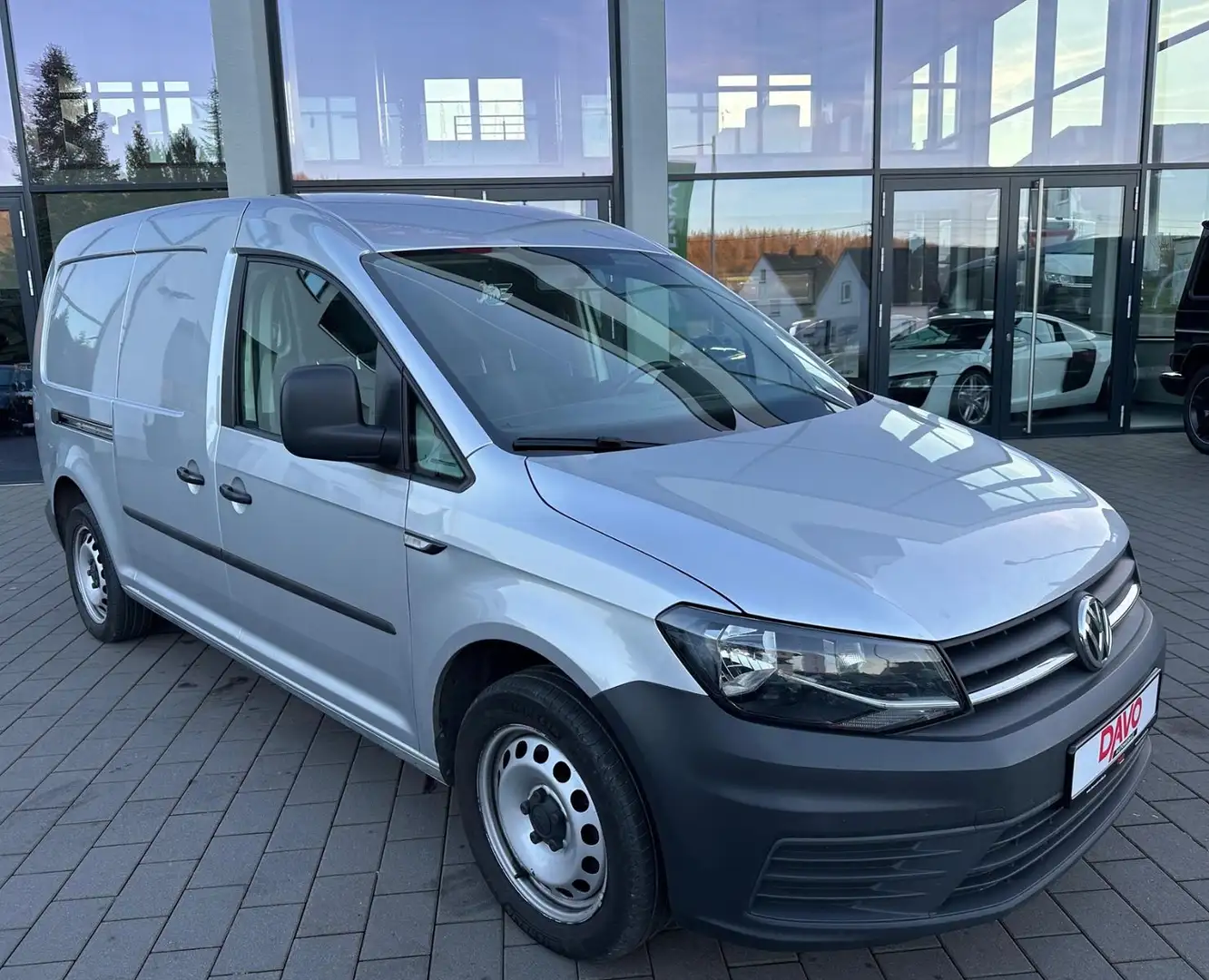 Volkswagen Caddy Maxi Nfz 2.0 TDI Kasten/Navi/Klima Zilver - 2