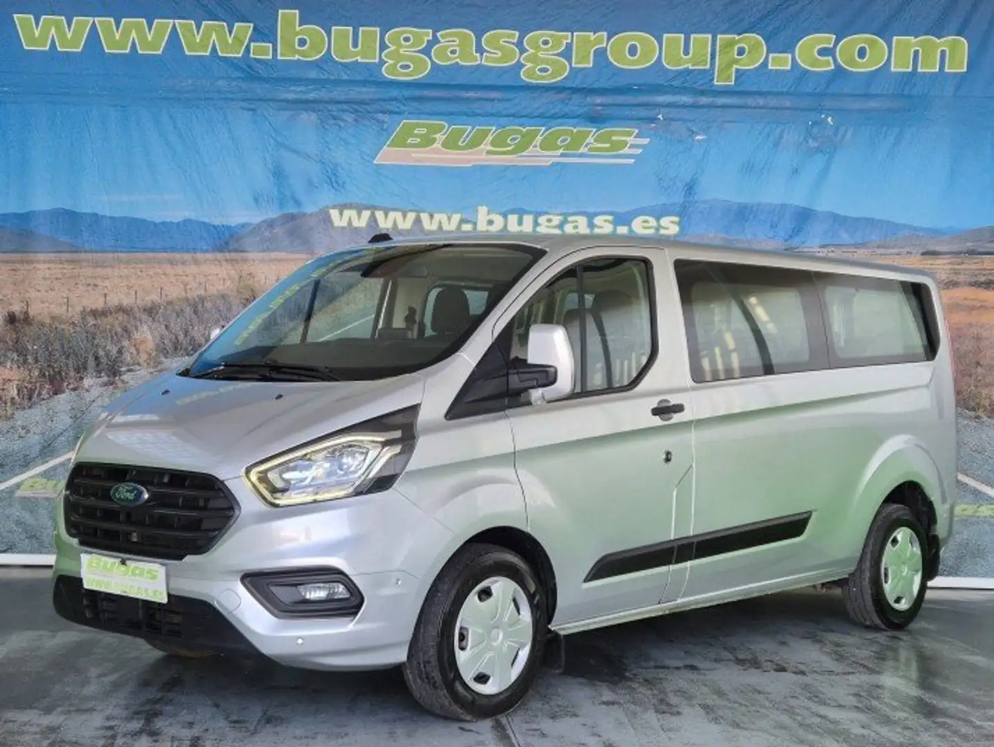 Ford Transit Custom FT 340 L2 Kombi Trail EcoBlue 130 Gris - 1