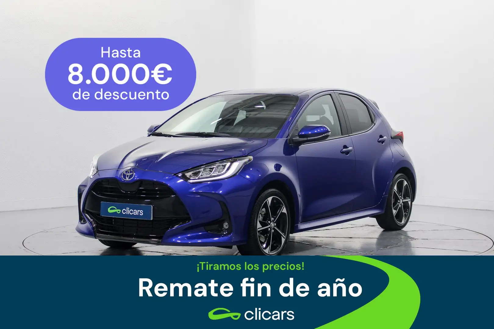 Toyota Yaris 120H 1.5 Style Azul - 1