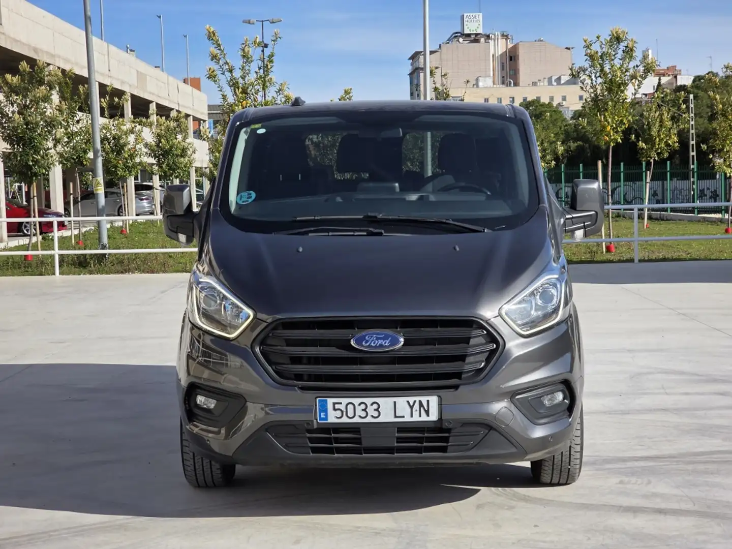 Ford Transit Custom FT 320 L1 Kombi Trend EcoBlue 130 Gris - 2