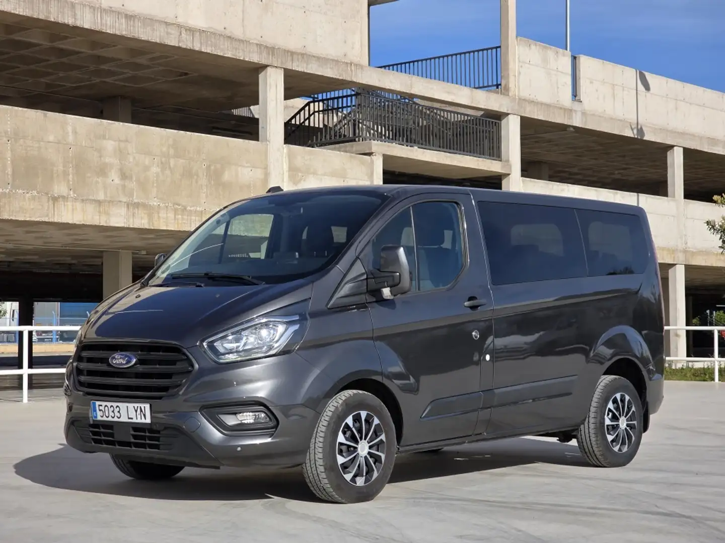 Ford Transit Custom FT 320 L1 Kombi Trend EcoBlue 130 Gris - 1