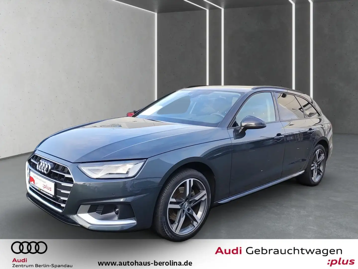 Audi A4 40 TFSI Adv. S tronic *HuD*NAV+*R-CAM* Grau - 2