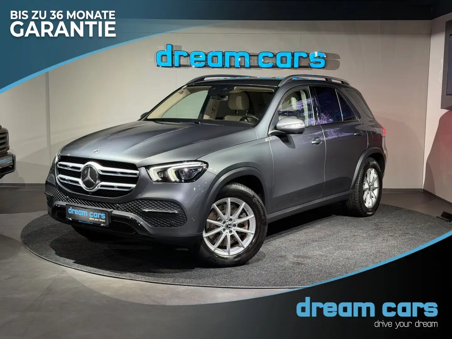 Mercedes-Benz GLE 350 de 4Matic / LUFT / Assitenzpaket / Sitzkühlung / Grau - 1