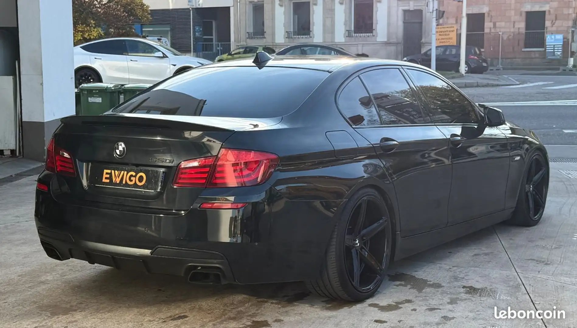 BMW 550 serie (f10) 4.4 550ia v8 408 + sieges chauffants camera Nero - 2