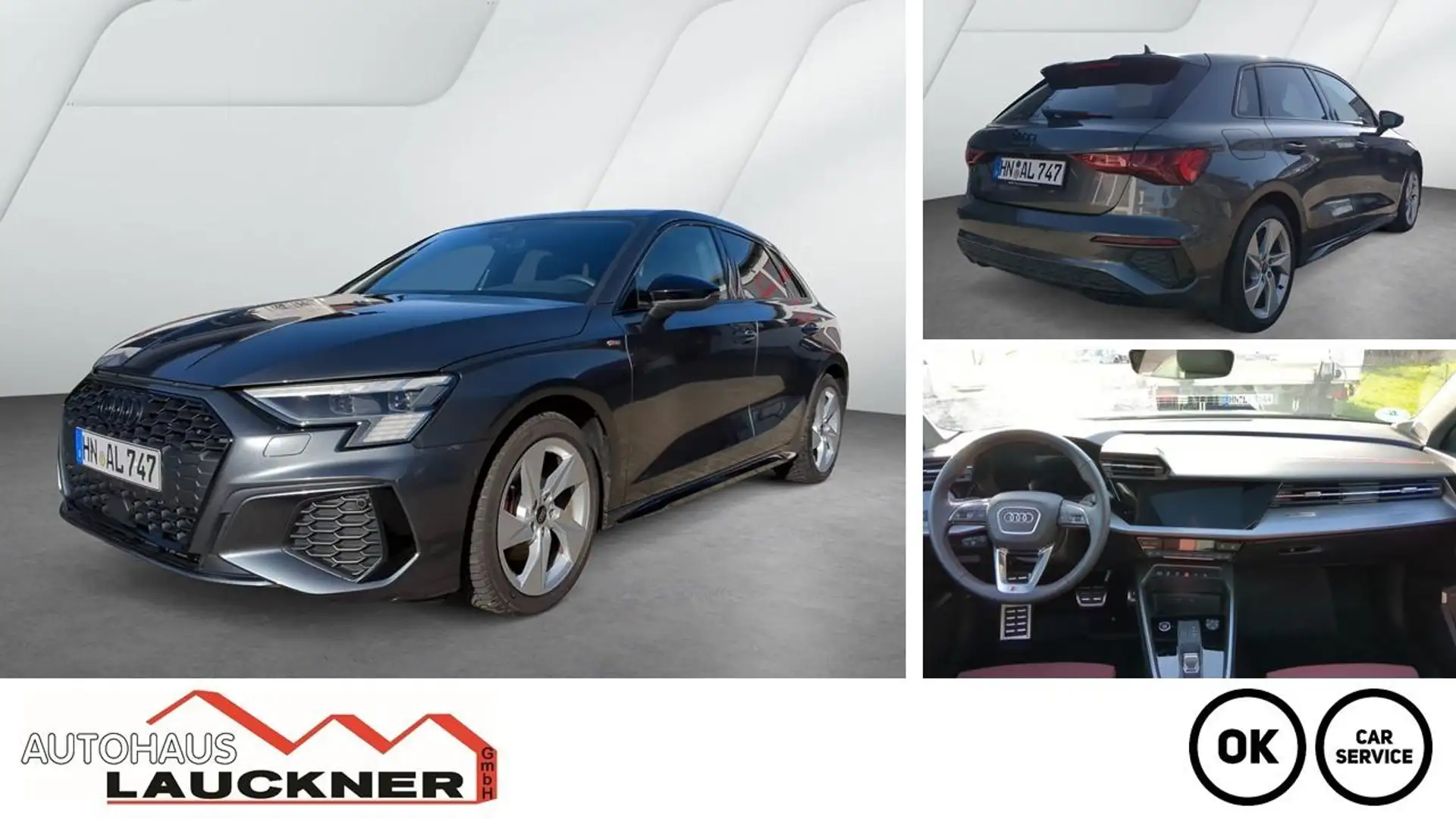 Audi A3 35 TFSI S line Grau - 1