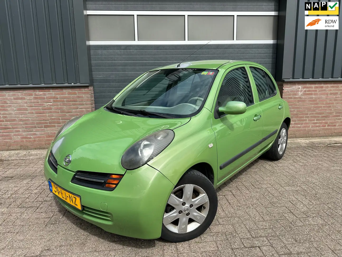 Nissan Micra 1.4 Acenta Airbaglampje brand, Airco werkt niet Vert - 1