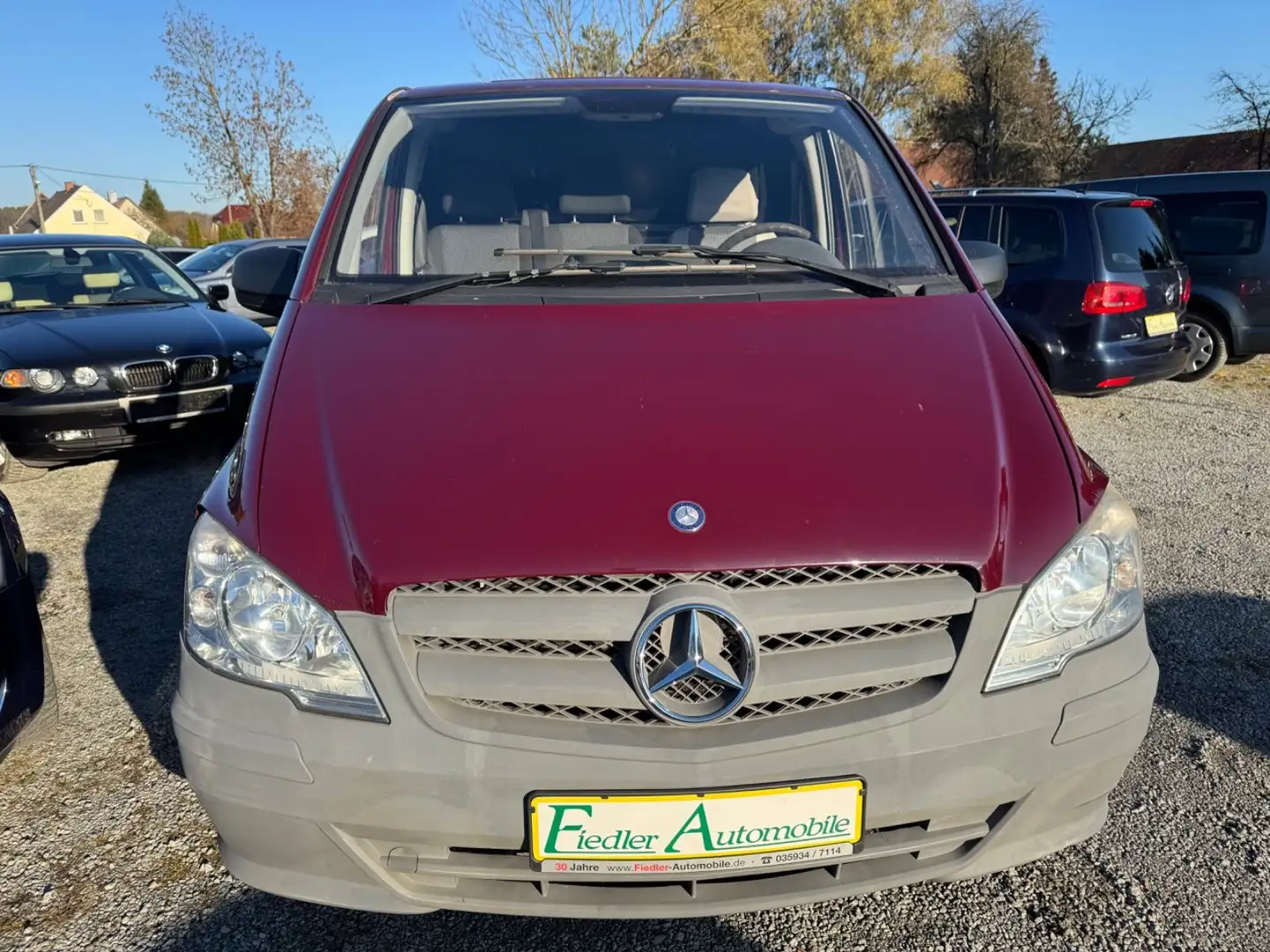 Mercedes-Benz Vito 110 CDI *TÜV +Service bei Verkauf Neu* Rot - 2