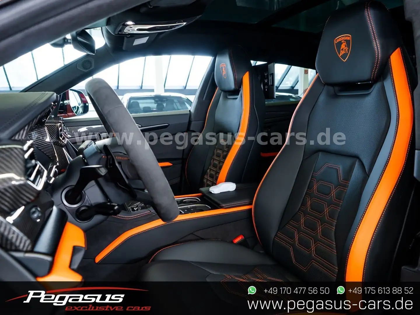 Lamborghini Urus SE 4.0 V8 HYBRID*MY25*PANORAMA*2xTV Fond*23 Oranje - 2
