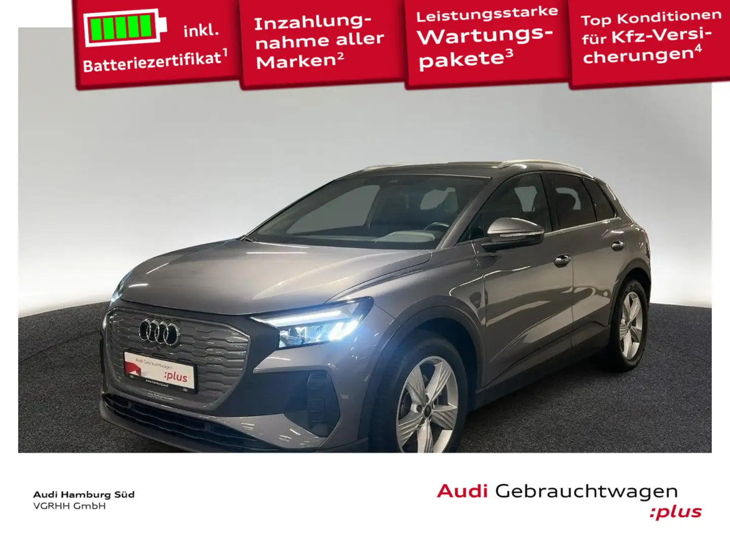 Audi Q4 e-tron Q4 35 e-tron NAVI/ACC/SPORTSITZE/ALL-SEASON Grau - 1