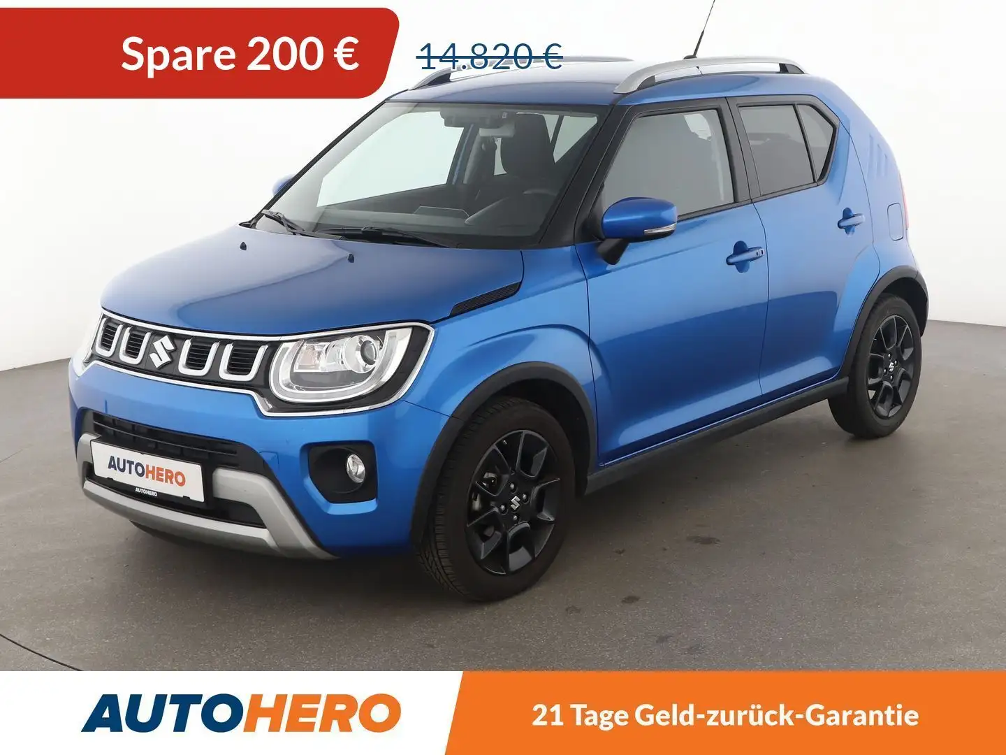 Suzuki Ignis 1.2 DualJet Mild-Hybrid Comfort*NAVI*TEMPO*LIM* Blau - 1