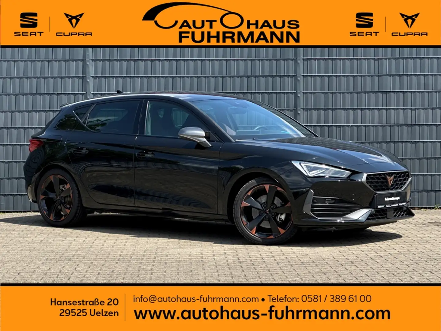 CUPRA Leon 1.5 eTSI DSG BEATS/MATRIX/eSITZ/NAV/APP/RFK Zwart - 1