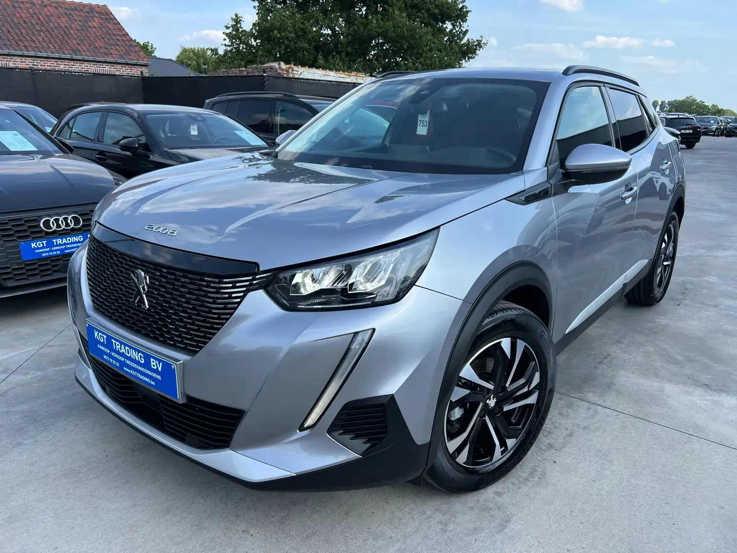 Peugeot 2008 1.2i 130PK ALLURE LEDER FULL LED CARPLAY PDC ALU Grey - 1