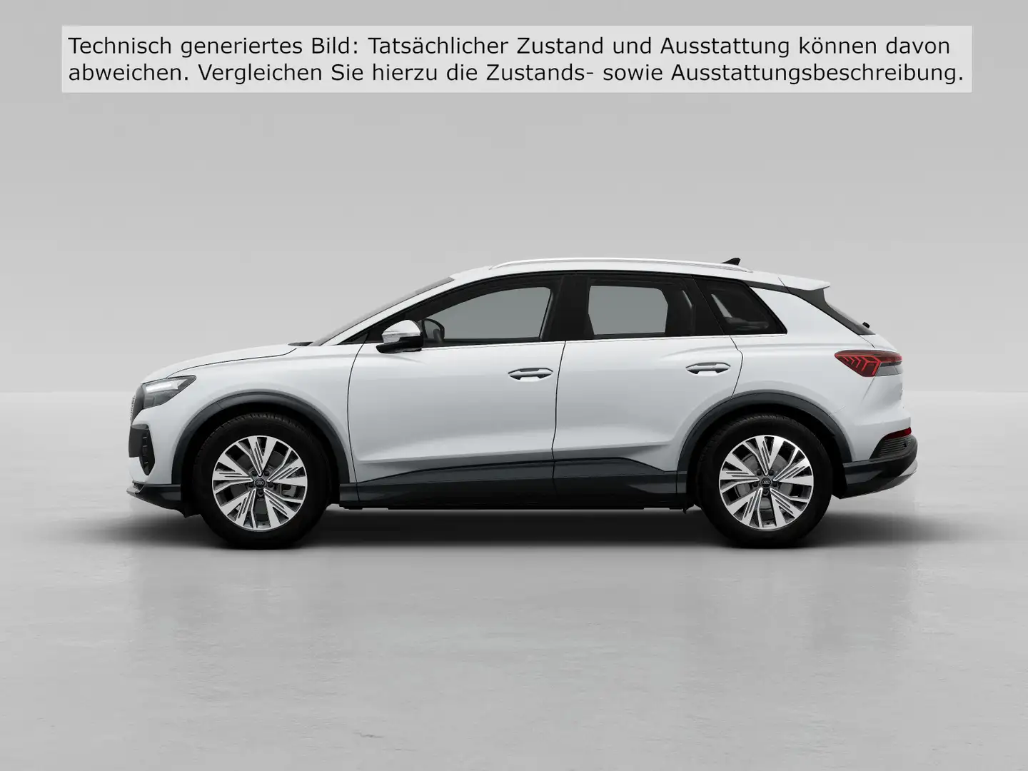 Audi Q4 e-tron 50 e-tron quattro 220 kW Weiß - 2