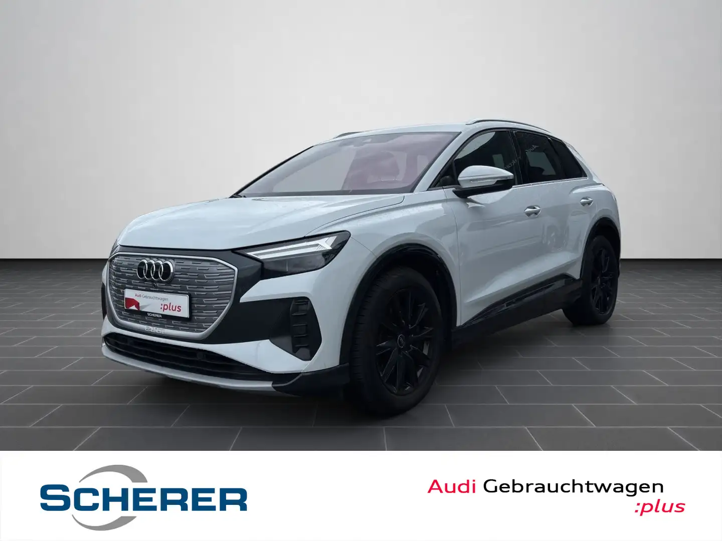 Audi Q4 e-tron 50 e-tron quattro 220 kW Weiß - 1