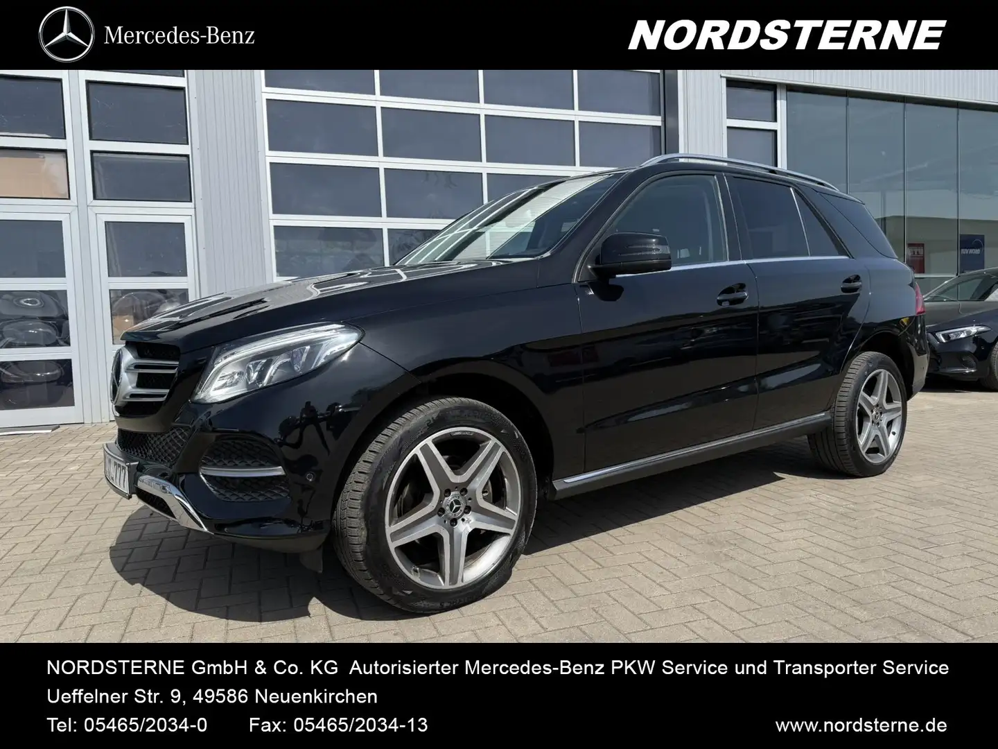 Mercedes-Benz GLE 350 GLE 350 d 4M AHK 3,5t AMG Räder Volleder Negro - 1