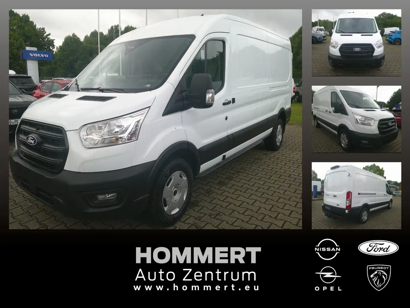 Ford Transit Kasten 350 L3 Trend *AHK*HOLZBODEN* Weiß - 1