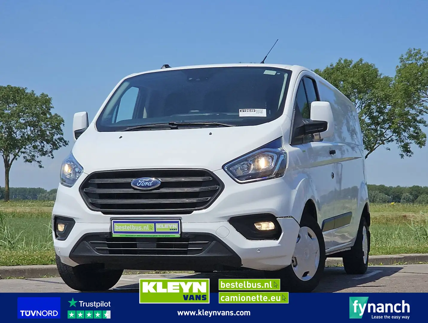 Ford Transit Custom 2.0 L2H1 Navi Airco Blanc - 1