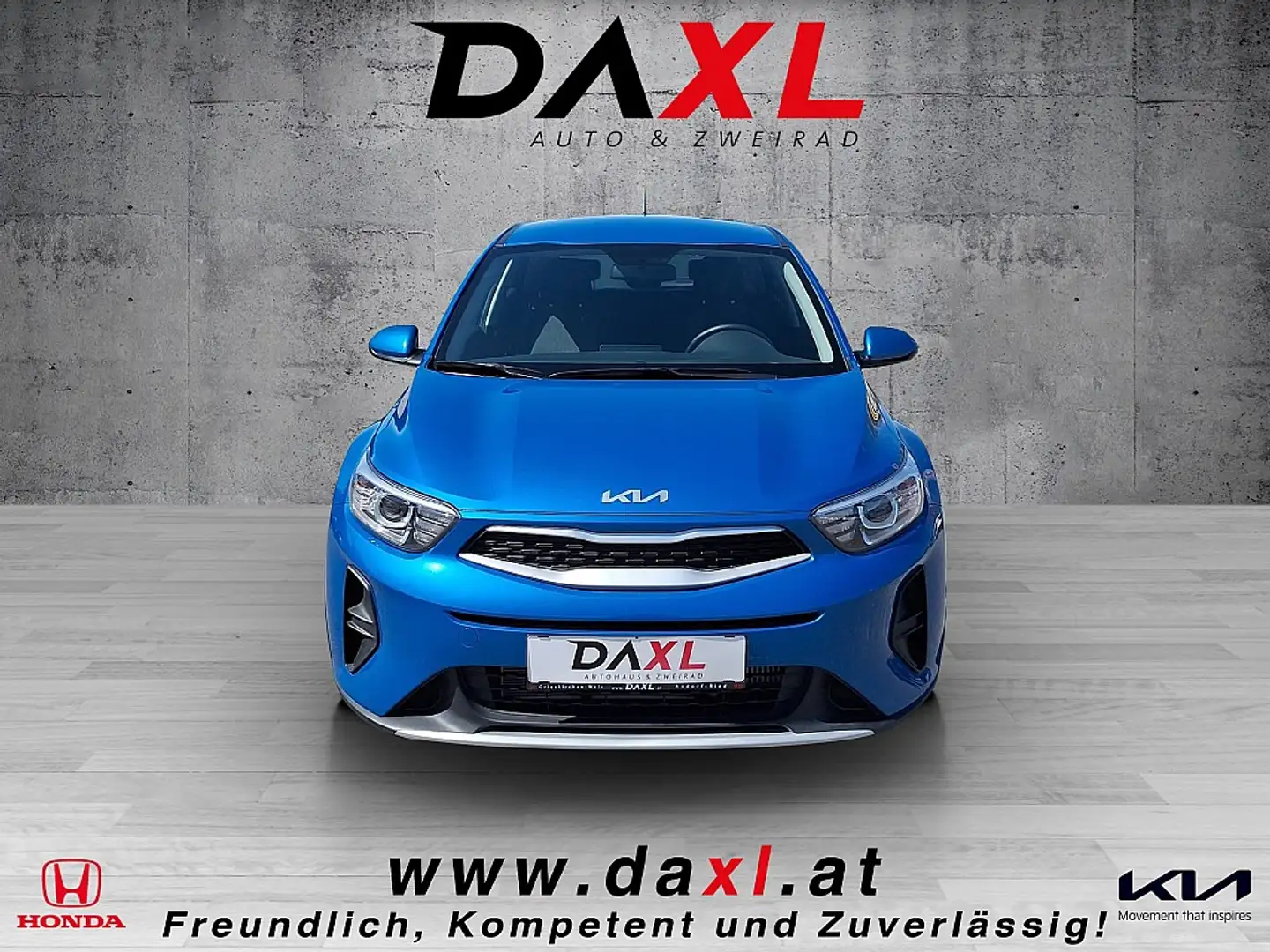 Kia Stonic 1,0 TGDI GPF ISG Titan Blau - 2