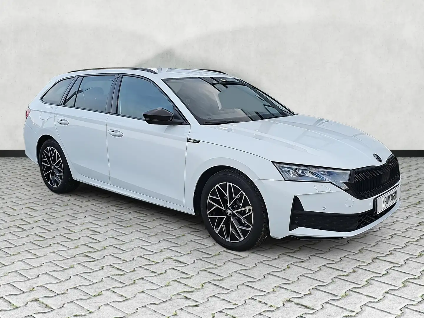 Skoda Octavia Combi 1.5 eTSI DSG Sportline AHK 4J.Gar. Белый - 2